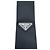 Cravatta Prada in Re-Nylon con placca triangolare nera Nero - vista 5
