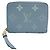 Portafoglio bi-fold Louis Vuitton Monogram Empreinte Blu