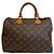 Louis Vuitton M41526 Speedy 30 Monogram Canvas Boston Bag Marrone - vista 2