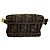 Borsa a mano Fendi Vanity Mini - Zucca Brown Marrone - vista 7