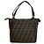 Fendi Zucca Lederhandtasche Braun