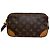 Louis Vuitton M51827 Marly Dragonne PM Pouch Clutch Bag Marrone - vista 2