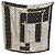 Louis Vuitton Monogram Confidential Schal Schwarz Monogramm - Ansicht 2