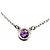 Collana con pendente Tiffany & Co. Elsa Peretti Color by the Yard Argento Rosa