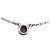 Collana con pendente Tiffany & Co. Elsa Peretti Color by the Yard Argento Rosa - vista 3