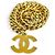 Chanel Vintage 93A Coco Mark Kettenbelt Golden