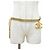 Chanel Vintage 93A Coco Mark Kettenbelt Golden - Ansicht 3