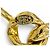 Chanel Vintage 93A Coco Mark Kettenbelt Golden - Ansicht 7