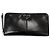 Prada Black Leather Bi-Fold Long Wallet