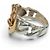 Hermès HERMES 925 750 Boucles Sellier Ring Silber Golden - Ansicht 3