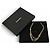 Collana a catena Chanel C24P Coco Mark in perle ecologiche e logo crush Rosa Bianco D'oro - vista 2