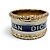 Christian Dior DIOR Ring mit Metall-Stern-Logo Weiß Golden Marineblau - Ansicht 5