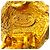 Orecchini a cerchio Chanel Vintage 29 Metal Coco Mark Chain D'oro - vista 7