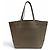 Céline Celine 18902 Cabas Phantom Small Taupe Logo Leather Tote Bag - vista 3