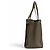 Céline Celine 18902 Cabas Phantom Small Taupe Logo Leather Tote Bag - vista 4