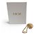 Collana di perle con logo Petit CD Christian Dior DIOR D'oro - vista 2