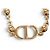 Collana di perle con logo Petit CD Christian Dior DIOR D'oro - vista 4