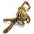 Orecchini a clip Chanel Vintage 02P Gold D'oro - vista 4