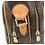 Borsa a tracolla Louis Vuitton Monogram Reporter PM da donna Marrone - vista 15