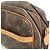 Borsa a tracolla Louis Vuitton Monogram Reporter PM da donna Marrone - vista 5