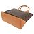 Borsa Cabas Mezzo Monogram Louis Vuitton Marrone - vista 2