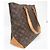 Borsa Cabas Mezzo Monogram Louis Vuitton Marrone - vista 6