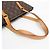 Borsa Cabas Mezzo Monogram Louis Vuitton Marrone - vista 8