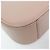 Borsa Yves Saint Laurent LE 5 À 7 in Pink Beige - vista 5