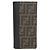 Fendi Zucca langes Portemonnaie Braun Schwarz