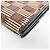 Moreau Leder Tri-fold Geldbörse Braun Beige - Ansicht 5