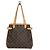 Borsa a tracolla Louis Vuitton Monogram Batignolles Vertical M51153 Marrone