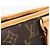 Borsa a tracolla Louis Vuitton Monogram Batignolles Vertical M51153 Marrone - vista 9