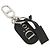 Christian Dior Keyring Model 2ESKH645GUA Black Silvery