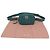Borsa cintura Miu Miu Matelassé Mini 5CC568 Verde - vista 2