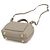 POLÈNE Numéro Un Micro Pochette in pelle da donna Grigio - vista 3