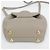 POLÈNE Numéro Un Micro Pochette in pelle da donna Grigio - vista 5