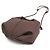 Bolsa de mão/Bolsa de ombro em couro POLÈNE Béri para mulher Marrom - vista 3