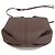 Bolsa de mão/Bolsa de ombro em couro POLÈNE Béri para mulher Marrom - vista 6