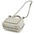 POLÈNE Numéro Un Micro Pochette in pelle da donna Bianco sporco - vista 2