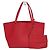 Borsa a tracolla in pelle The Row PARK TOTE THREE Rosso