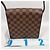 Borsa a tracolla Louis Vuitton Tribeca Mini Marrone Damier ebene - vista 2