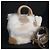 COACH Rogue 20 Patchwork Handtasche Braun Weiß Beige - Ansicht 7