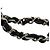 Borsa Tote 2-Way Chanel Matelassé Coco Mark Chain Nero - vista 15