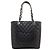 Borsa Tote 2-Way Chanel Matelassé Coco Mark Chain Nero - vista 2