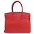 Hermès Borsa a mano Hermes Birkin 30 Rosso - vista 2