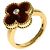 Van Cleef & Arpels Vintage Alhambra Ring Tigerauge Golden - Ansicht 2