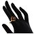 Van Cleef & Arpels Vintage Alhambra Ring Tigerauge Golden - Ansicht 6