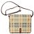 Borsa a tracolla Burberry Nova Check PVC Multicolore Beige - vista 2