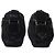Borsa a tracolla Prada in nylon nera Nero - vista 4
