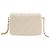Chanel White Mini Quilted Lambskin Pearl My Perfect Single Flap Bianco - vista 2